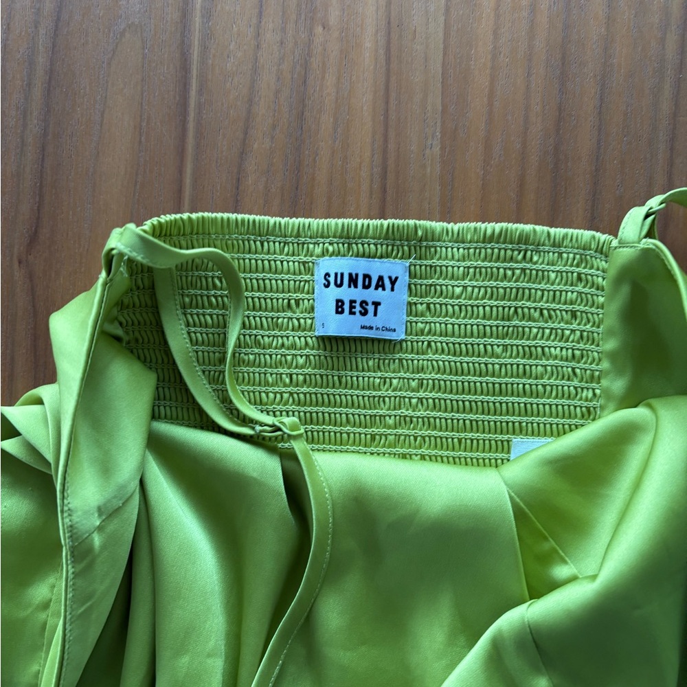 Aritzia Shimmer Satin Camisole - Picture 6 of 6